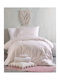 Rythmos Cloudy Kinder Kissenbezüge Set 50x70cm Pink