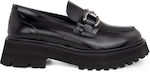 Alpe 2488 Women's Leather Loafers Black