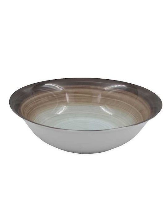 Sidirela Decoration Porcelain Salad Bowl Brown ...