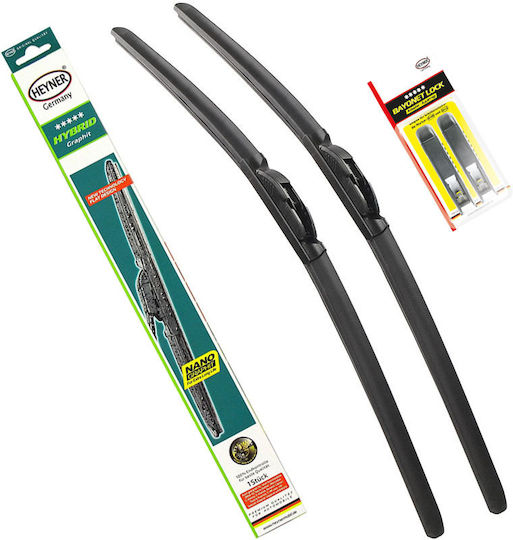 Heyner Heyner Hybrid Front Set Car Wiper Blades 600mm/450mm