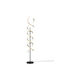 Trio Lighting Sequence LED Floor Lamp H150xW23cm. with Adjustable White Light 4000lm Gold