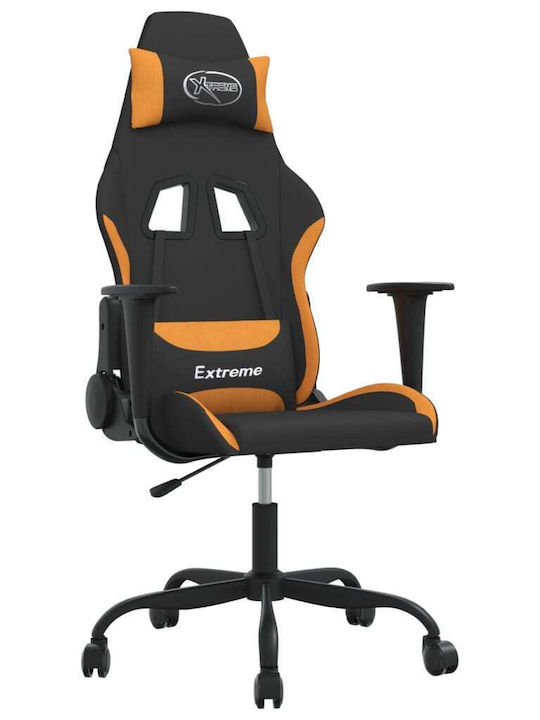 vidaXL 345474 Scaun Gaming Black / Dark Yellow