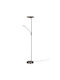 Trio Lighting Brantford LED Floor Lamp H180xW30cm. with Adjustable White Light 3500lm Silver