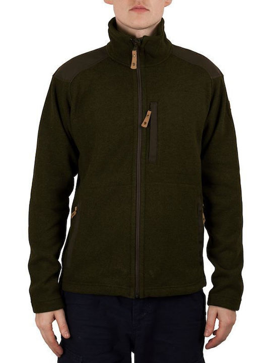 Fjallraven Buck Ανδρική Ζακέτα Fleece Dark Olive