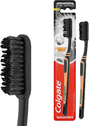 Colgate Double Action Charcoal Четка за зъби Medium Black / Orange Colgate Double Action Charcoal Четка за зъби Medium Black / Orange