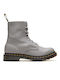 Dr. Martens 1460 Pascal Virginia Leather Women's Ankle Boots Gray