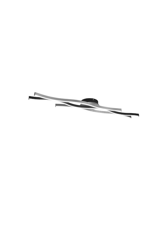Trio Lighting Blaze Πλαφονιέρα Οροφής 107εκ. Μα...