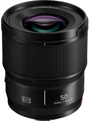 Panasonic Full Frame Φωτογραφικός Φακός Lumix S 50mm f/1.8 Σταθερός για Leica L Mount Μαύρος