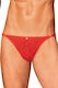 Obsessive Obsessiver Thong Red