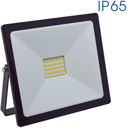 Vivalux Αδιάβροχος LED Προβολέας 30W Студено бяло 6400К IP65