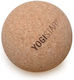 Yogistar Fascia Cork Ball Ball Massage 8cm in Brown Color