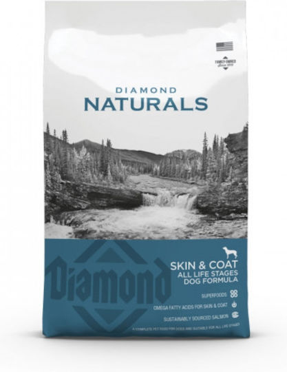 Diamond Naturals Skin & Coat 15кг Суха Храна за Кучета с Сьомга
