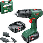 Bosch Easyimpact Percussive Drill Driver Battery 18V 2x1.5Ah 06039D8102