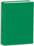 Skag Clipboard with 4 Rings 4/25 for Paper A4 Green Fancy P.P 290-4-25 1pcs 290609