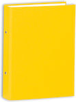 Skag Clipboard with 4 Rings 4/25 for Paper A4 Yellow 290-4-25 1pcs 290563