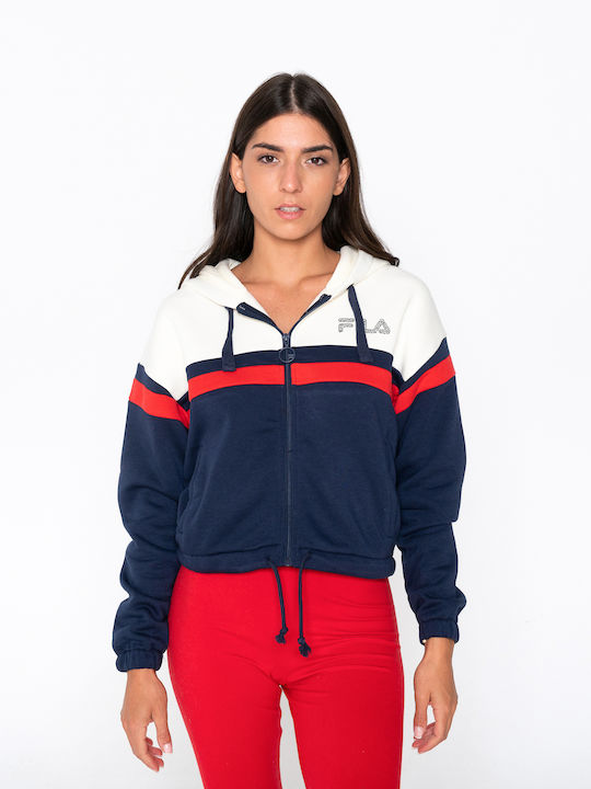 FILA Koko Crop Fz Hoodie Cropped Γυναικεία Ζακέ...