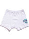 Comfort Kinder-Boxershorts Weiß