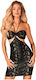 Obsessive Секси рокля Рокля Vivianty Black D-232660