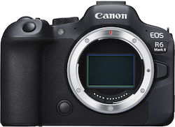 Canon Acesta este un șablon Liquid pentru numele produselor din categoria "Aparate foto fără oglindă". Tradu doar nodurile de text ale șablonului Liquid în limba română, păstrând sintaxa inițială și etichetele HTML așa cum sunt, fără a modifica nimic între '{' și '}'. Mirrorless Aparat Foto EOS R6 Mark II Cadru complet Corp Negru