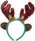 Christmas Headband with Pattern Reindeer 25cm.