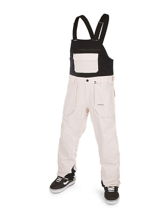 Volcom Roan Bib Overall G1352306-PYP Ανδρική Σαλοπέτα Σκι & Snowboard Ροζ