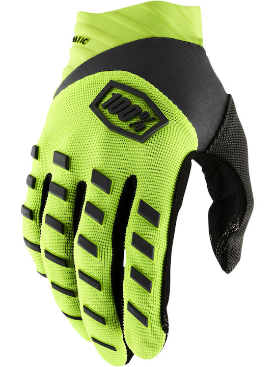 100% MX Airmatic Summertime Μotocross Gloves Ye...