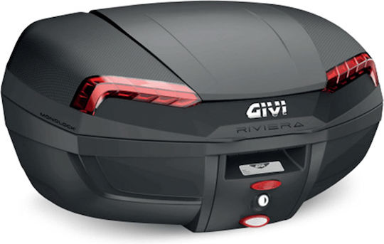 Givi Monolock Motorcycle Top Case 46lt Black