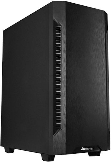 Chieftec AS-01B-OP Midi Tower Κουτί Υπολογιστή Μαύρο