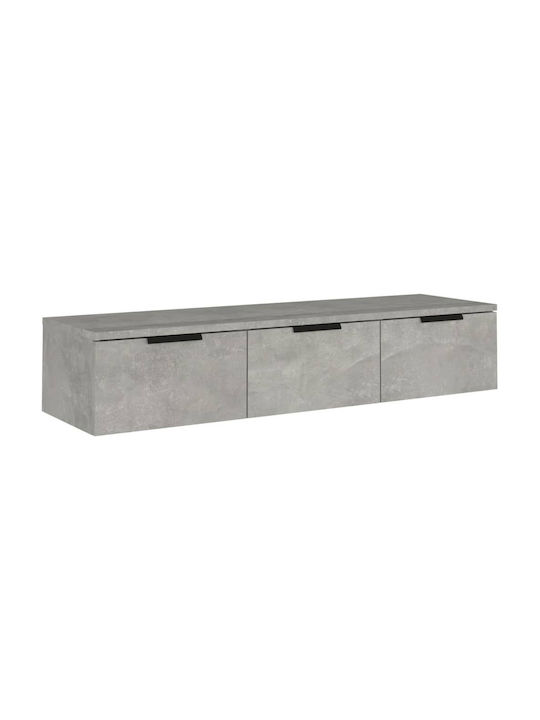 Cabinet Wall Grey 102x30x20cm