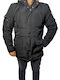 Vinson Polo Club Men's Winter Parka Jacket Black