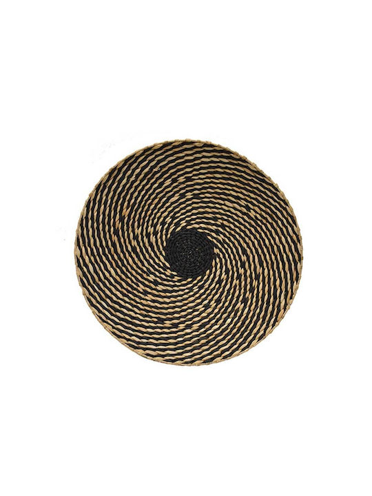 Atmosphera Wicker Wall Ornament Πιατέλα 50x6cm