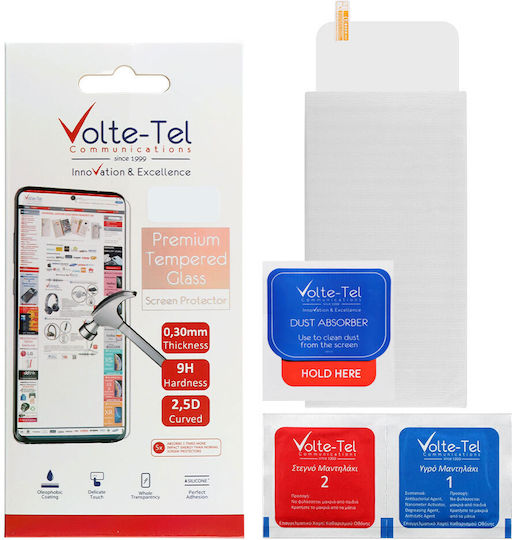 Volte-Tel 9H 2.5D 0.30mm Full Glue Full Face Tempered Glass (Realme Narzo 50A Prime) 8325441