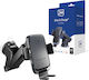 3MK Drive&Charge Car Mobile Mount with Adjustable Hooks and Wireless Charging Black