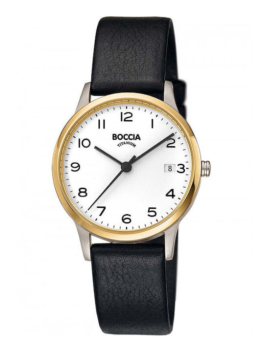 Boccia Γυναικείο Ρολόι 32mm Μπαταρίας με Μαύρο ...