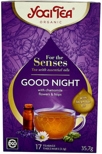 Yogi Tea Good Night Смес от билки Органичен продукт 17 Чанти 35.7гр