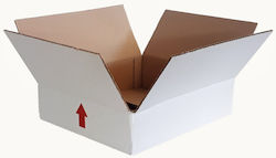 Gagabox Triple Wall Packaging Box W34xD28xH8cm White Gagabox Triple Wall Packaging Box W34xD28xH8cm White