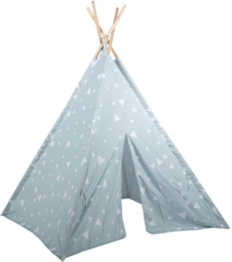 Children's Play Tent Indian Light Blue