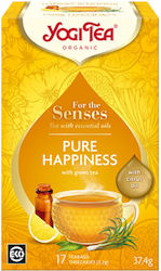 Yogi Tea Organic Green Tea Pure Happiness 17 Bags 37.4gr