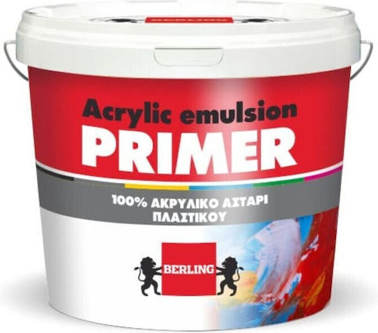 Berling Primer Primer Primer acrilic Plastic Transparent Potrivit pentru Zidărie 3lt