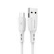 Vipfan Vipfan CB-X6 Regular USB 2.0 to micro USB Cable Λευκό 1m