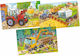 Wooden Kids Puzzle Οχήματα 72pcs for 3++ years Goki