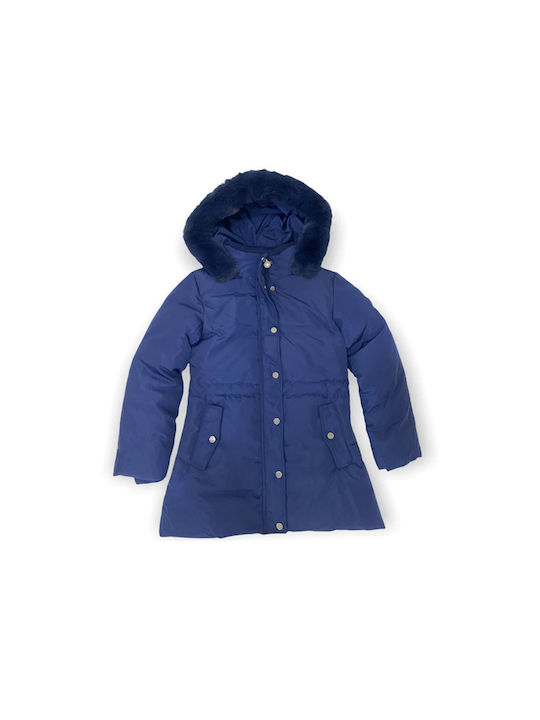 GIRL'S JACKET IN BLUE COLOR COCONUDINA 4472093