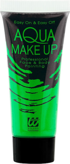Neon Aqua Make-up Αποκριάτικο Body Painting 30ml Πράσινο