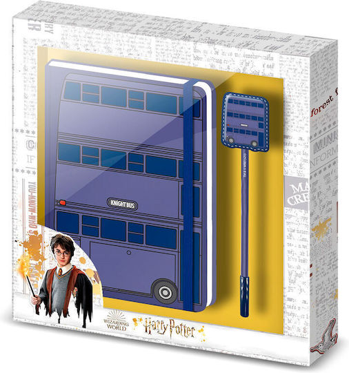 Karactermania Harry Potter Knight Bus Παιδικό Σετ Γραφικής Ύλης με Σημειωματάριο και Στυλό