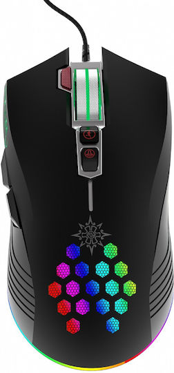 Inca IMG-347 RGB Gaming Gaming Maus 7200 DPI Schwarz