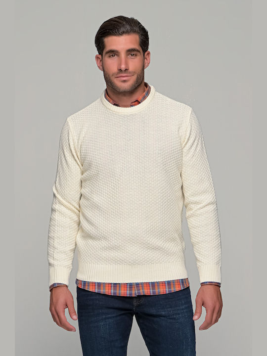 Phoenix Men's Long Sleeve Sweater Beige