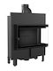 Kratki Lucy 14 SLIM P BS Black Енергийна вмъкната касета Дърво 10кВт Десен ъгъл с отваряща се врата