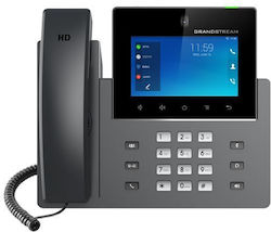 Grandstream GXV3450 Verkabeltes Schwarzes IP-Telefoniegerät