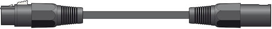Chord XF-XM300BK XLR male to XLR female 3m Cable (190.096UK)