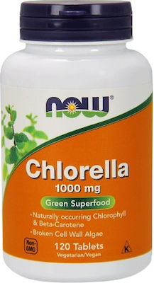 Now Foods Chlorella 1000mg 120 tabs